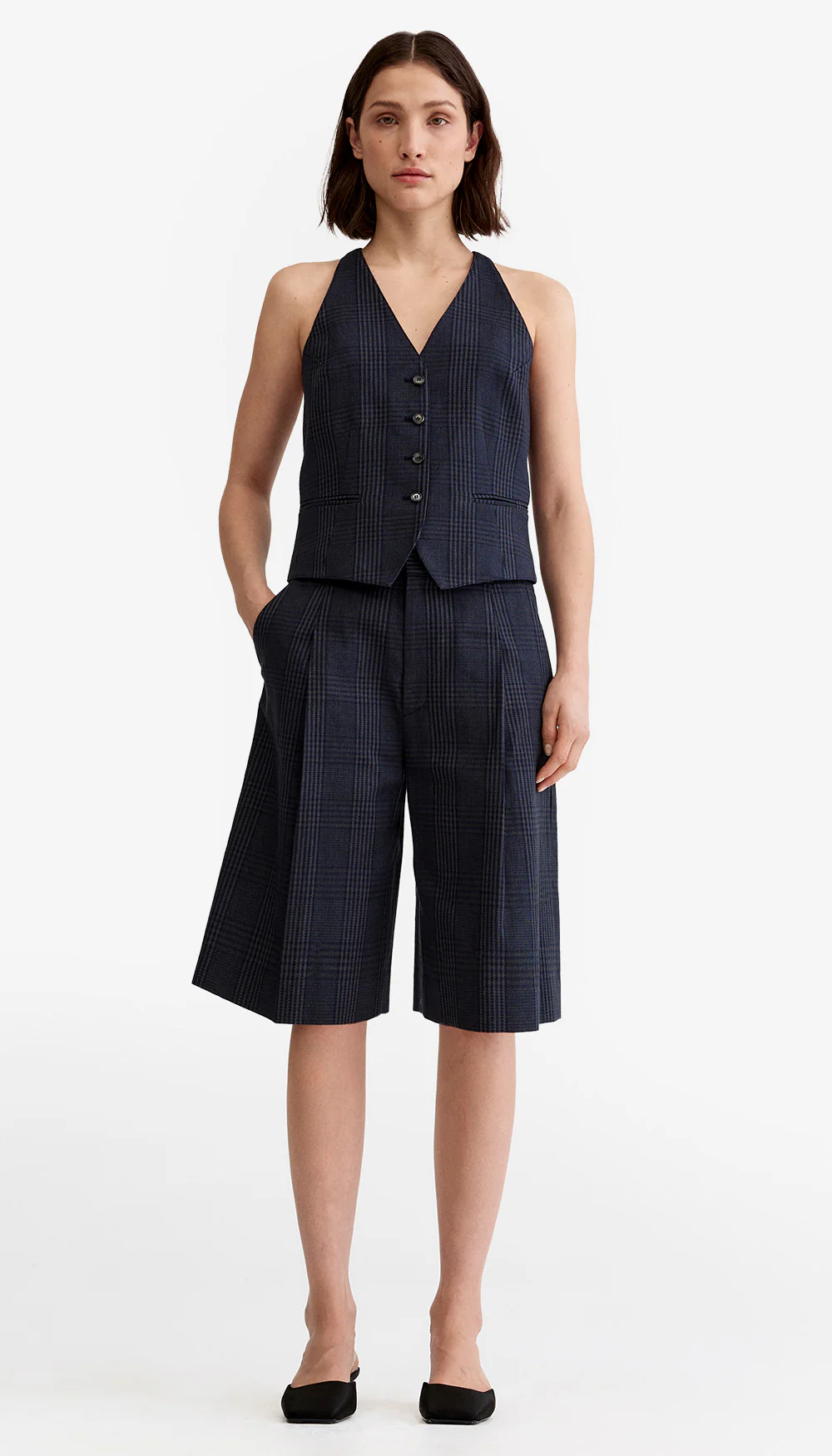 Pleated Long Short - Image 4