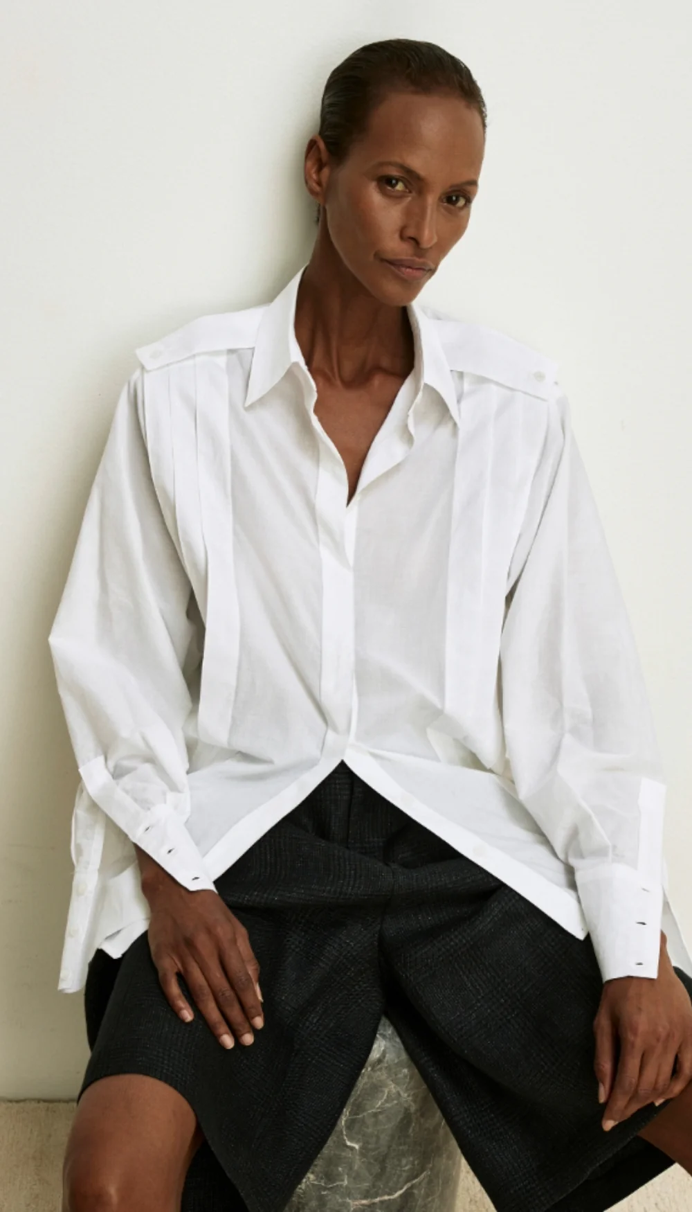 Pleated Long Short - Image 7