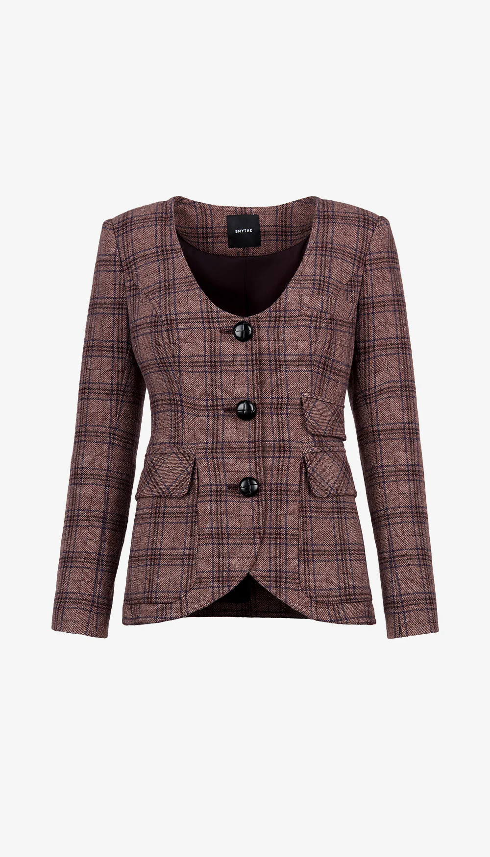 Portrait Neck Blazer - Image 4