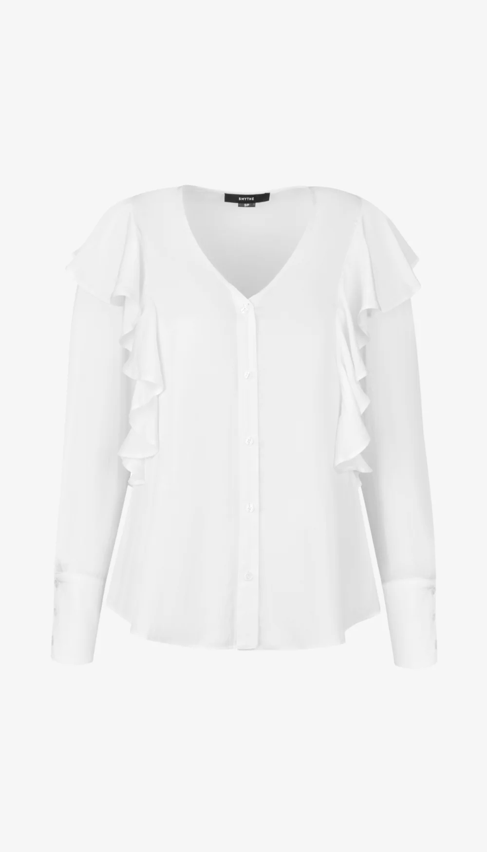 Ruffle Shoulder Blouse - Image 3