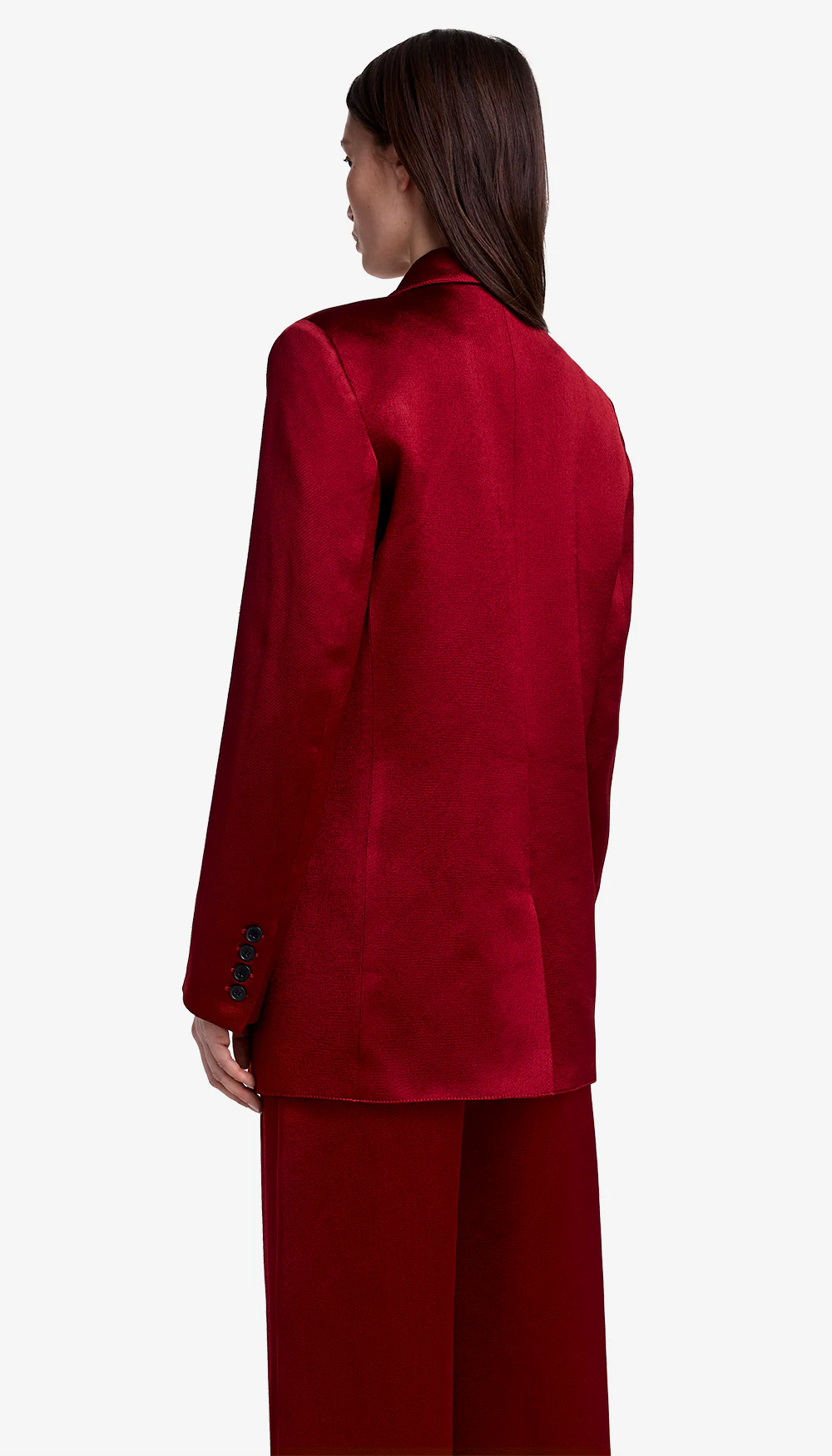 Shawl Collar Oversized Blazer - Image 3
