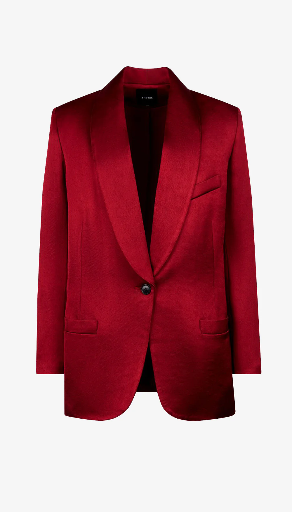 Shawl Collar Oversized Blazer - Image 4