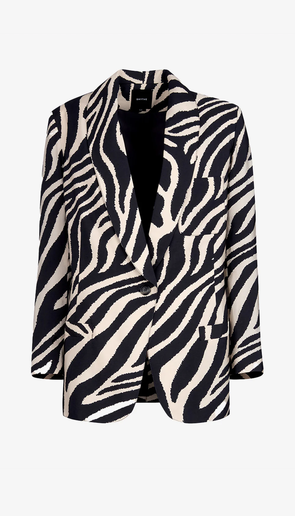 Shawl Collar Oversized Blazer - Image 4