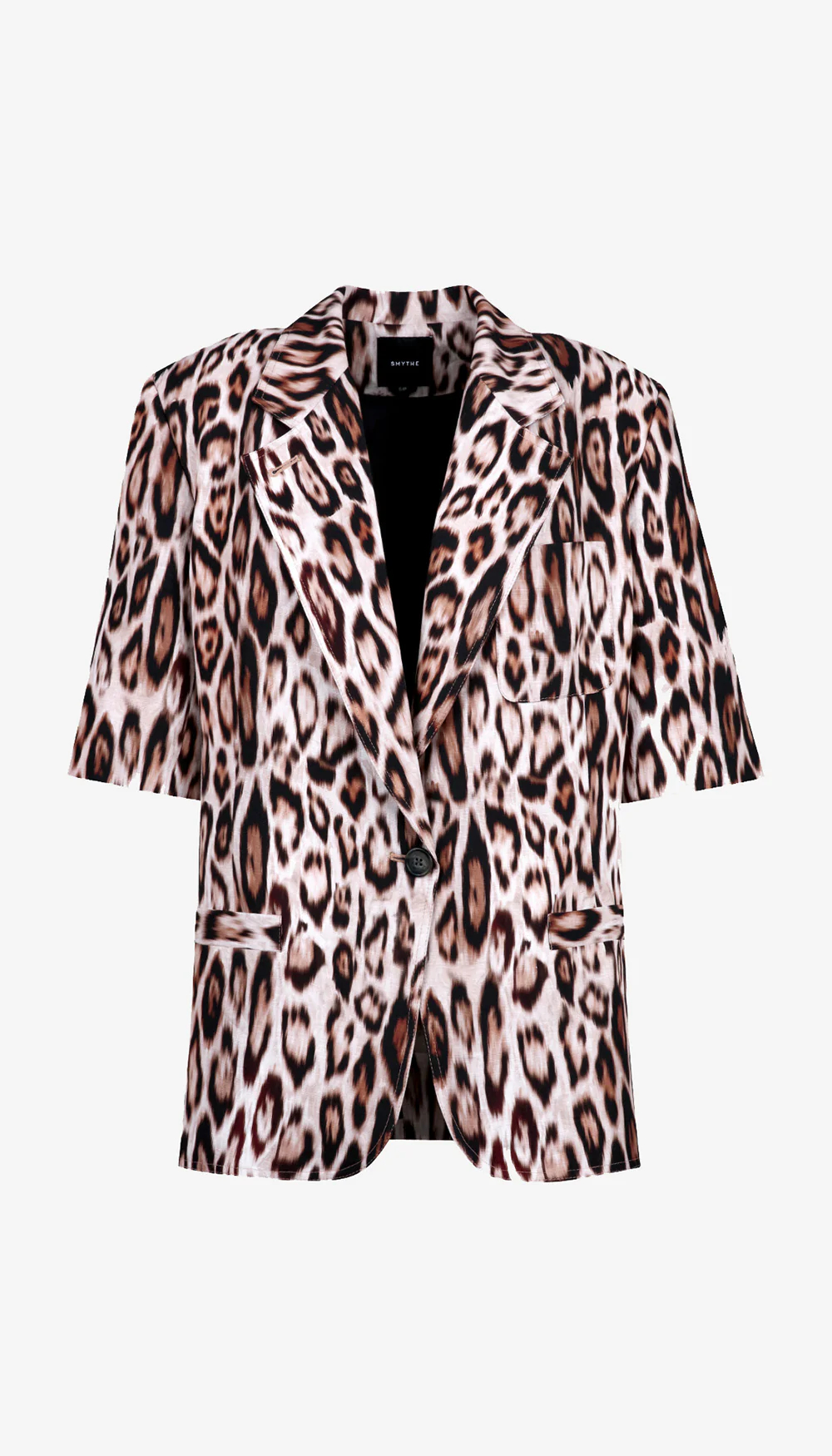 Short Sleeve Oversized Blazer - Image 4