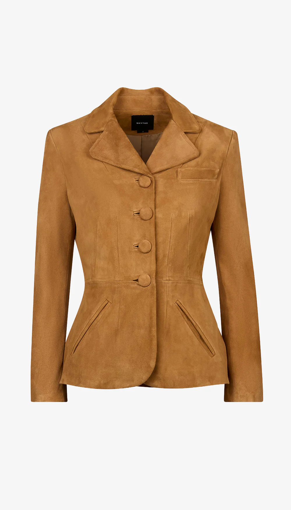 Shrunken Suede Blazer - Image 3