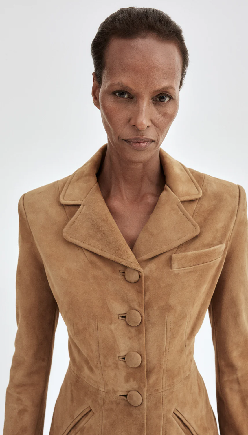 Shrunken Suede Blazer - Image 5