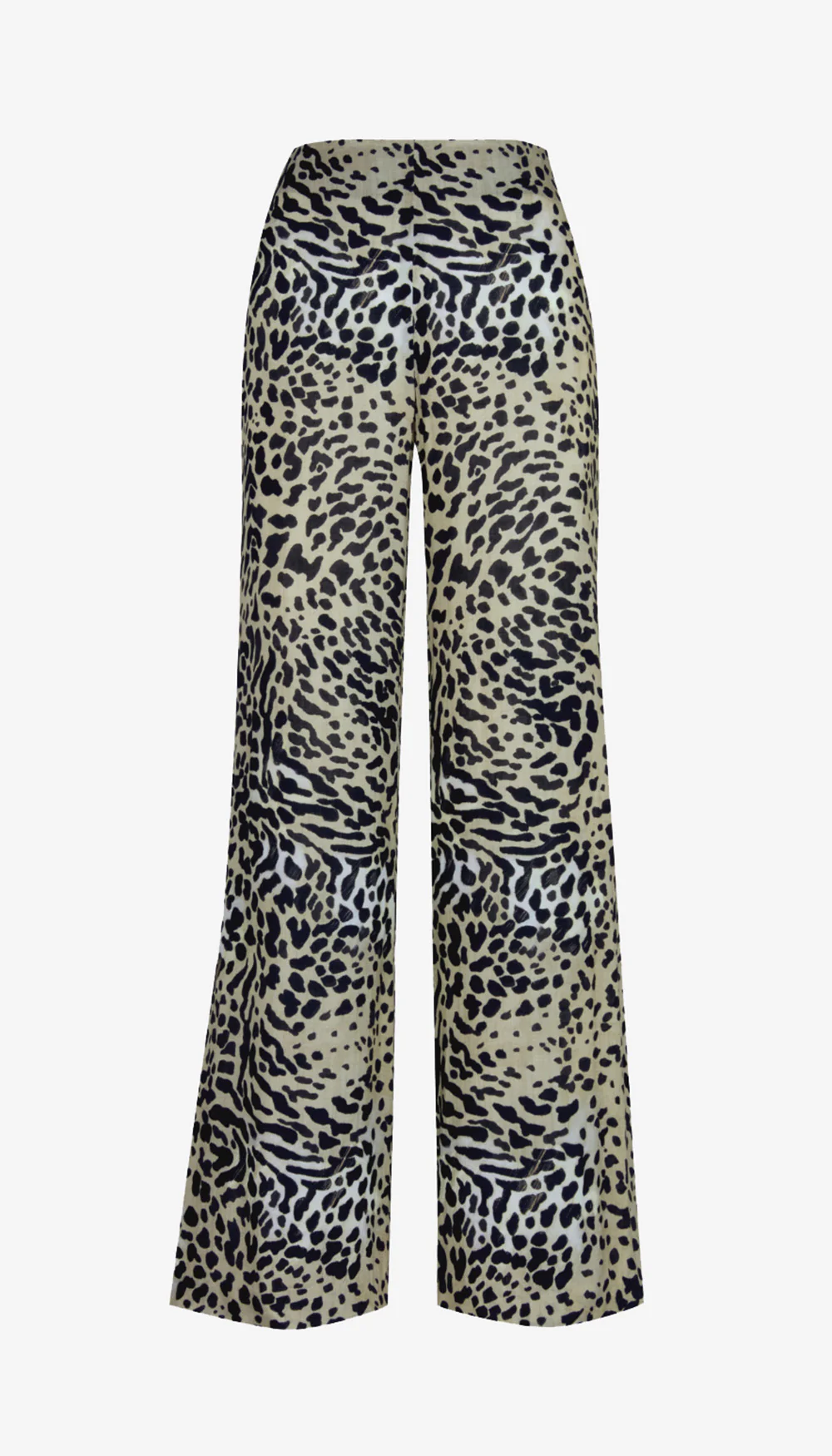 Side Zip Palazzo Pant - Image 3