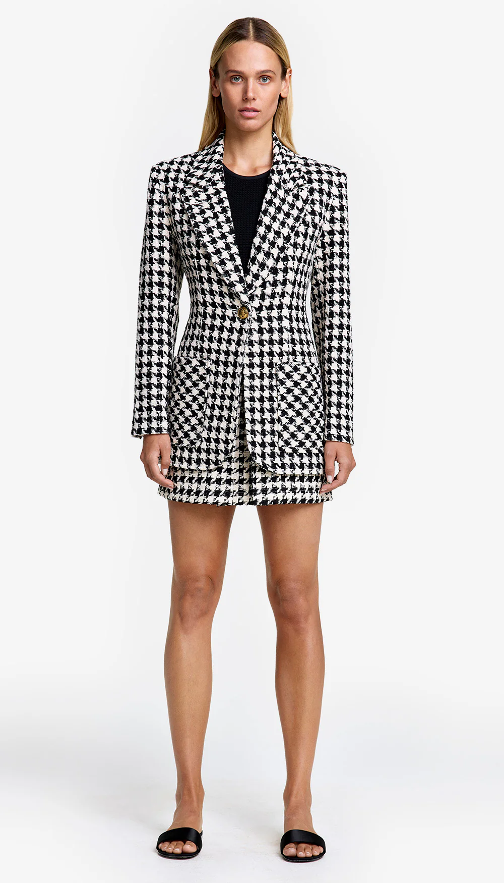Single Pleat Mini Skirt - Image 4