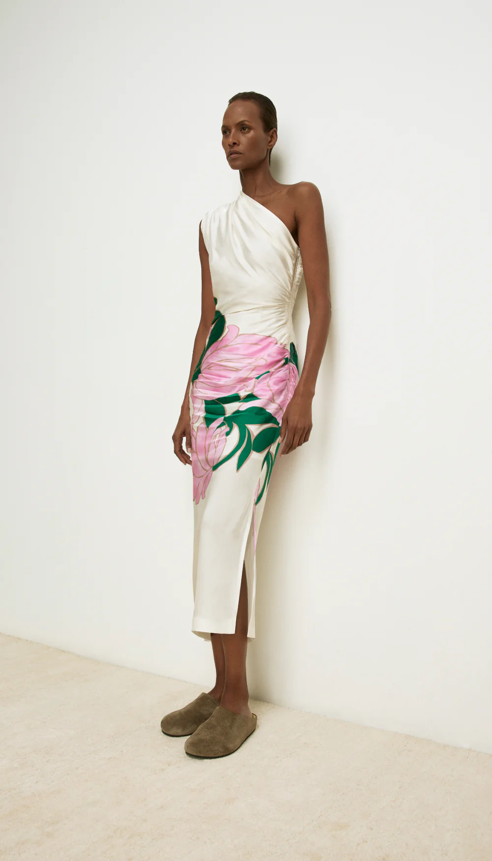 Single Shoulder Dress - Image 4