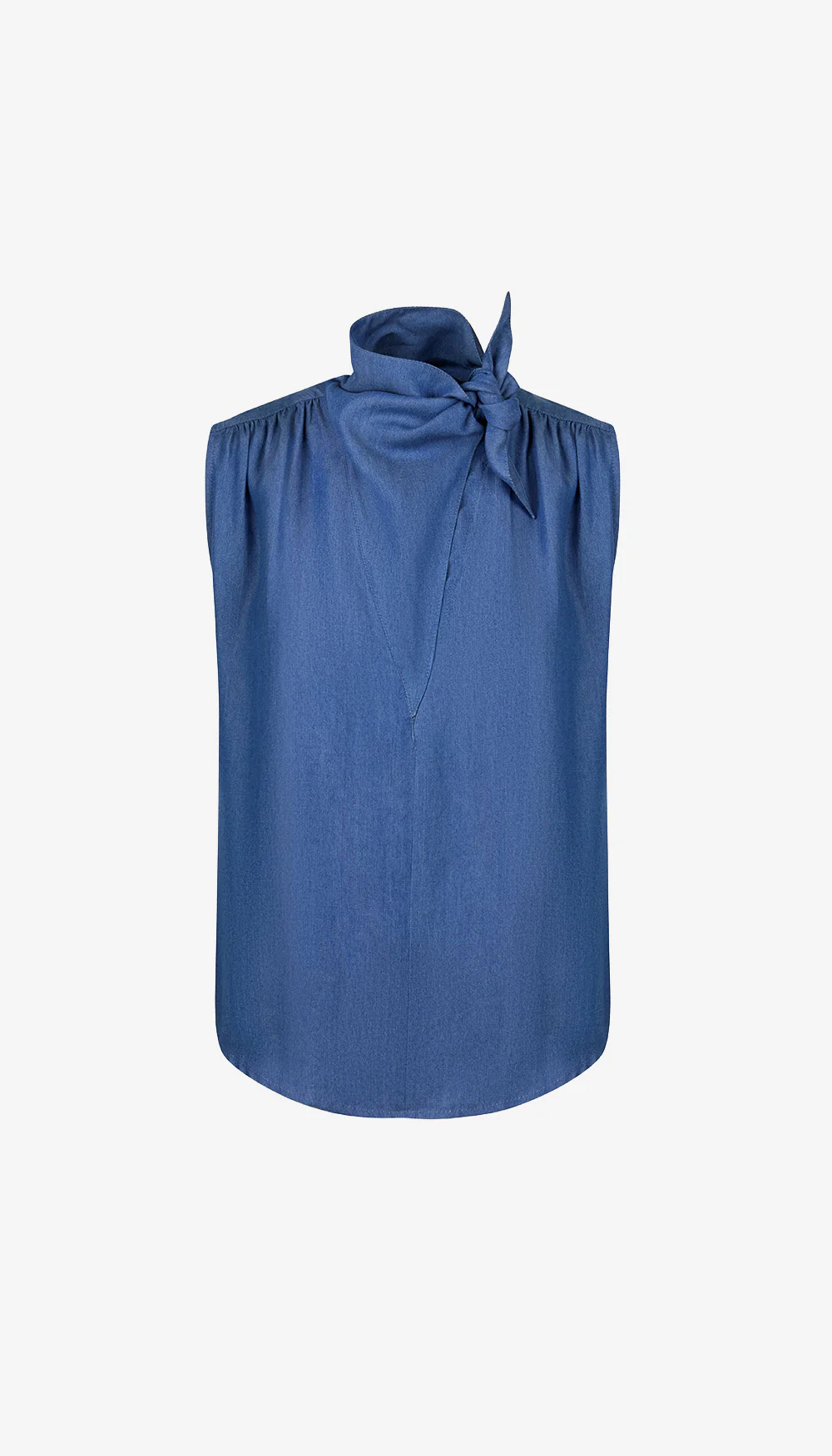 Sleeveless Bandana Neck Top - Image 3