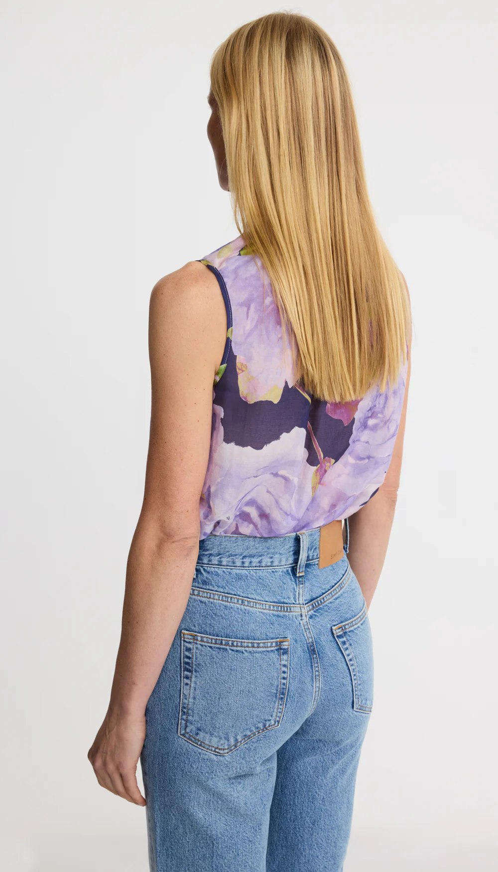 Sleeveless Gathered Blouse - Image 3