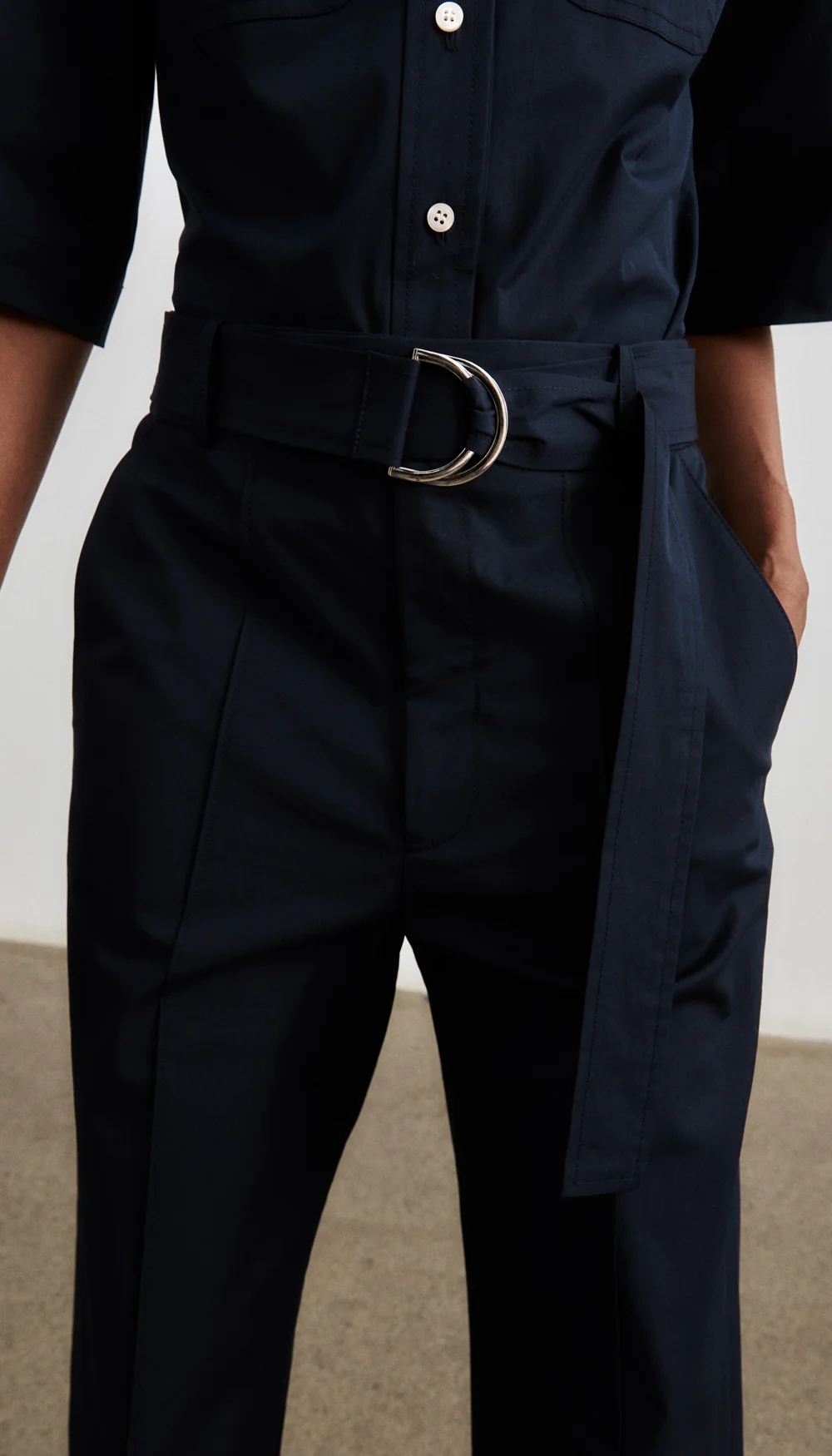 Straight Leg D-Ring Trouser - Image 4