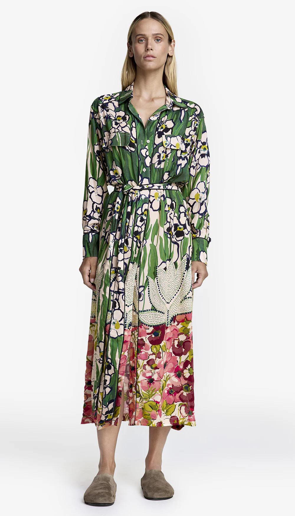 Tailored Shirt Dress - Image 2