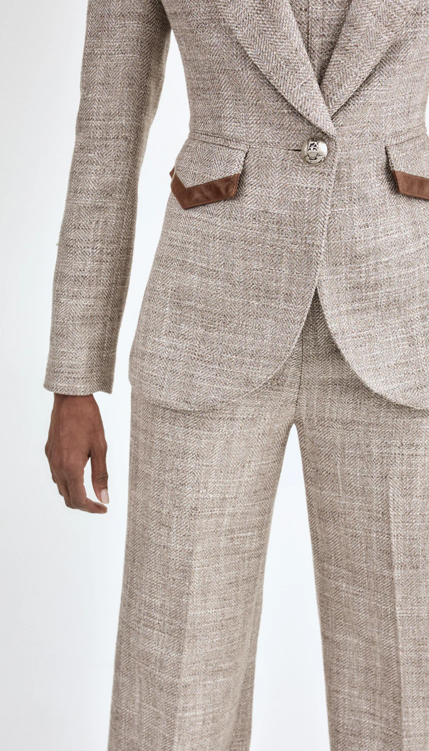 Taped Seamed Blazer - Image 5