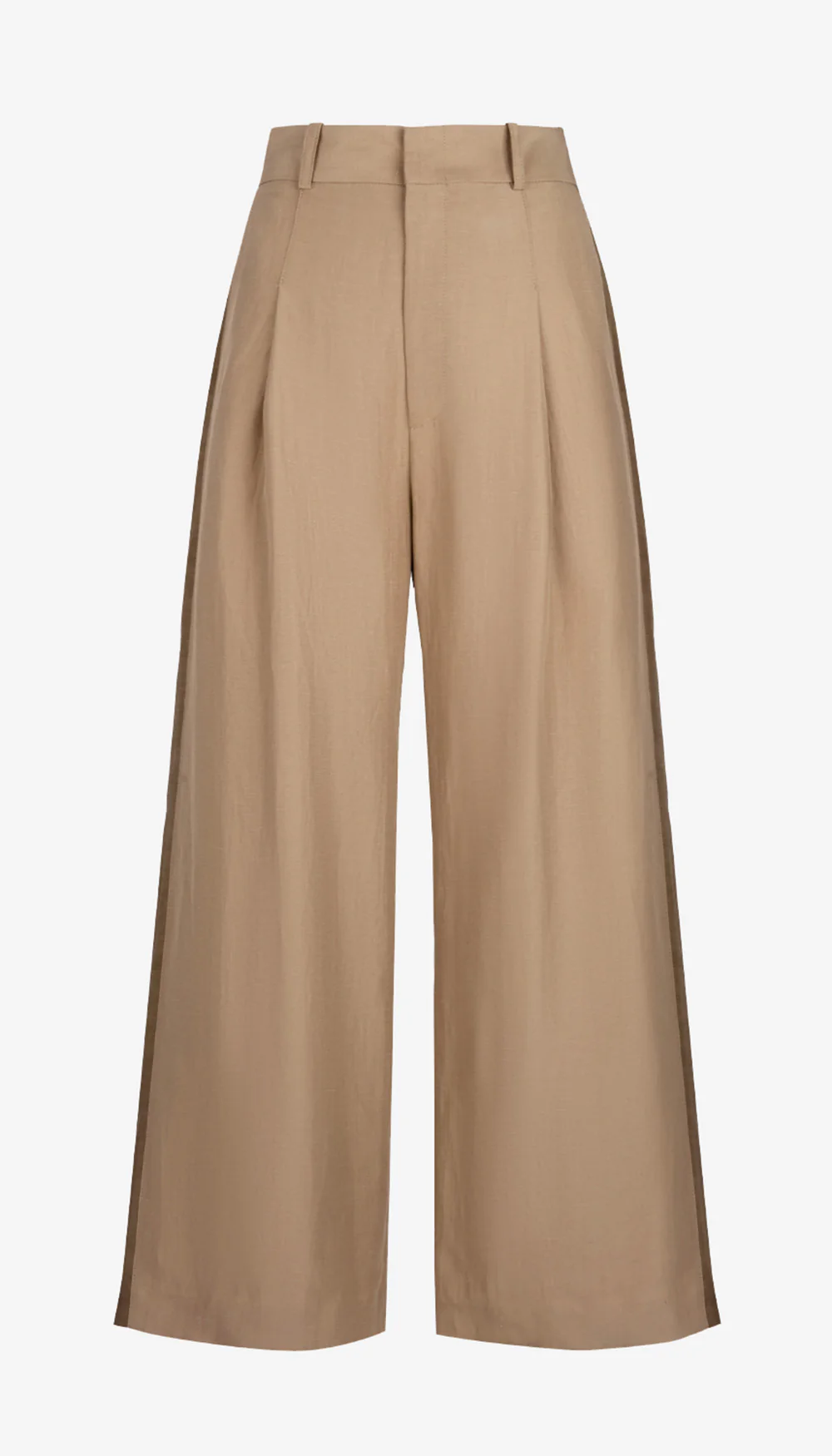Tux Stripe Crop Pleated Trouser - Image 5