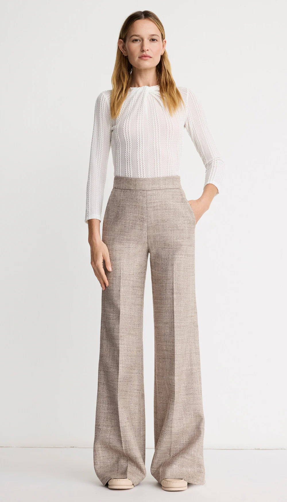 Twist Neck Knit Top - Image 3