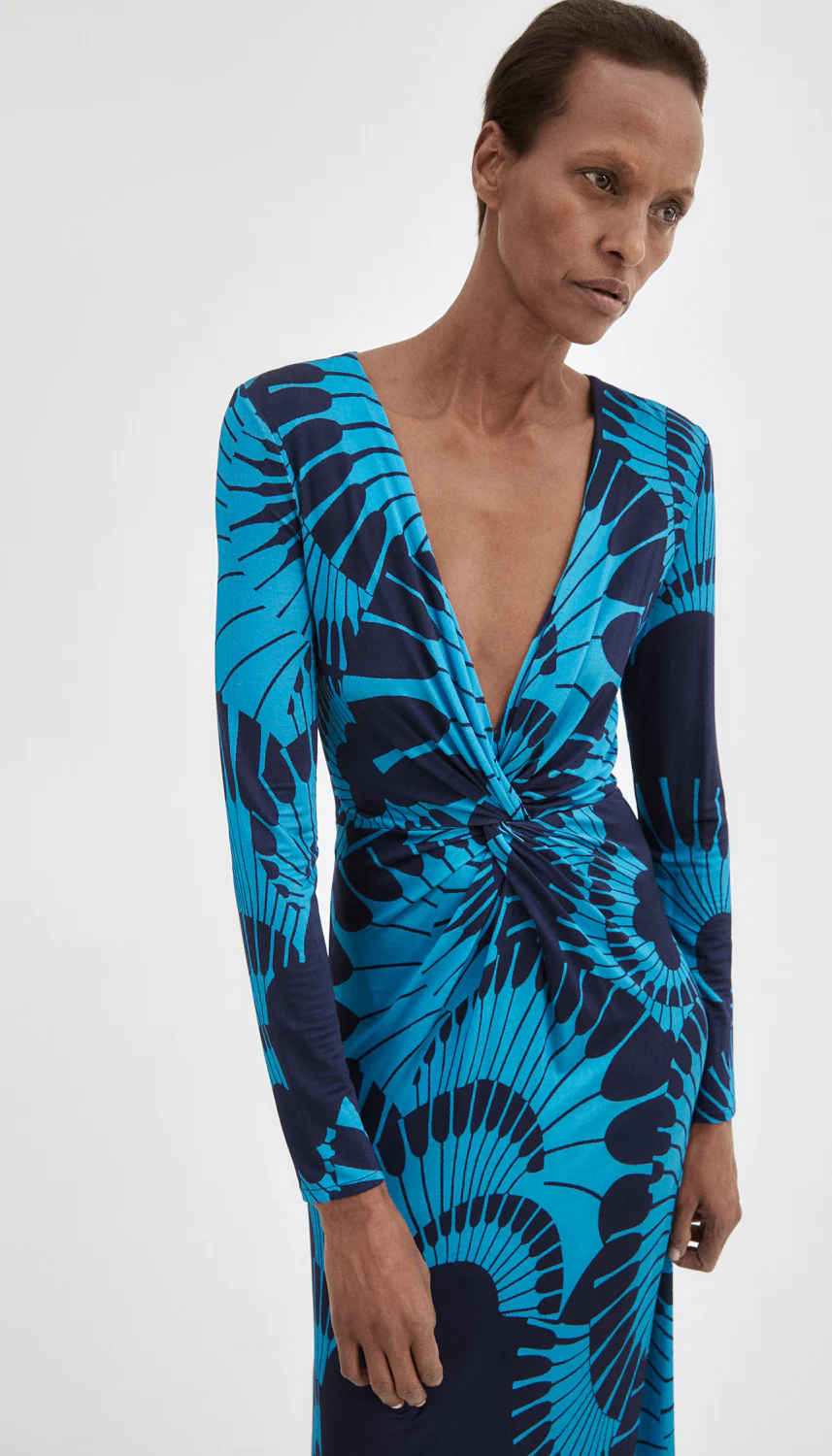 Waist Knot Dress - Image 4