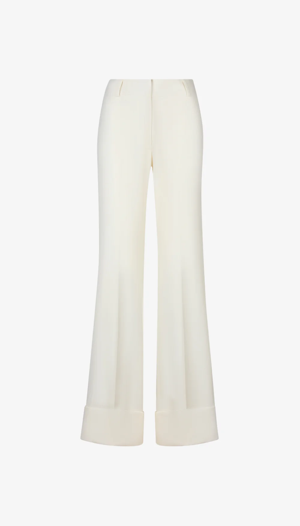 Wide Leg Cuffed Trouser - Image 4