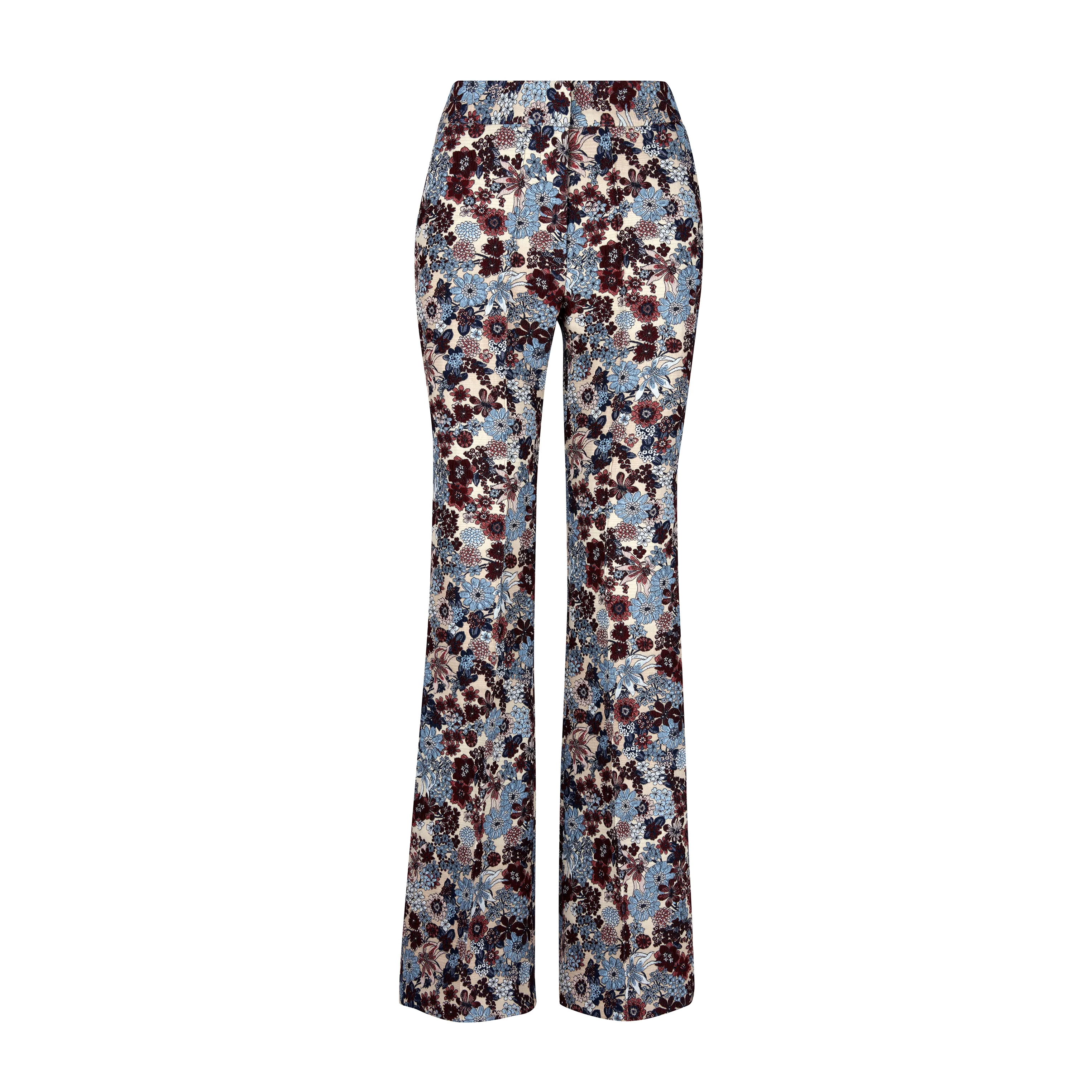 Wide Leg Pintuck Trouser - Image 3