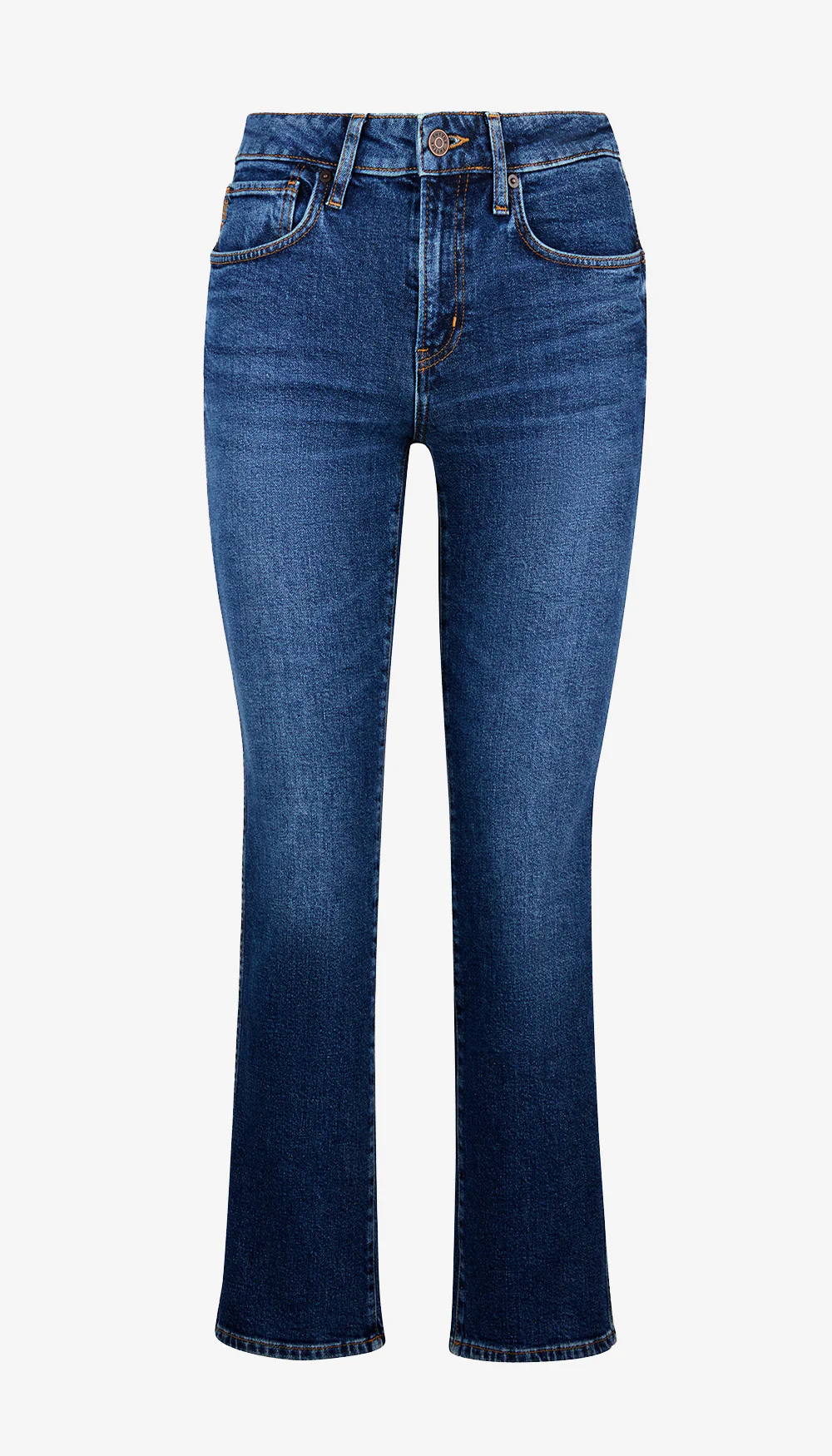 Wren Stretch Mid Rise Crop Straight Jean - Image 5